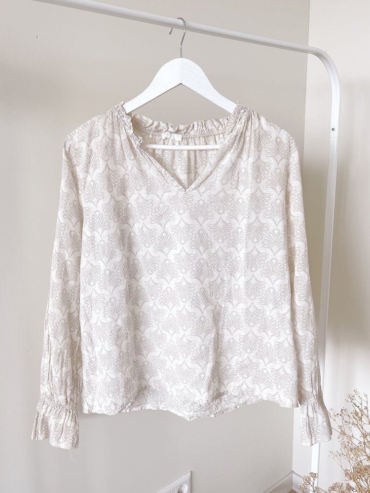 Sammy Boho Blouse / Beige