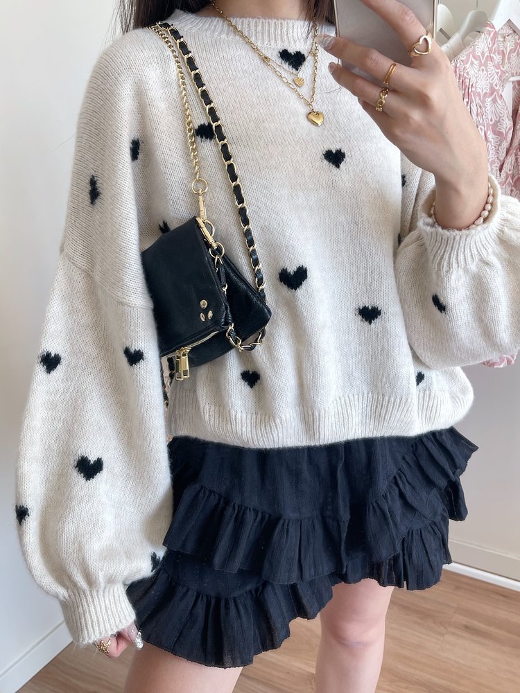 Savage Crossbody Chain Bag / Black