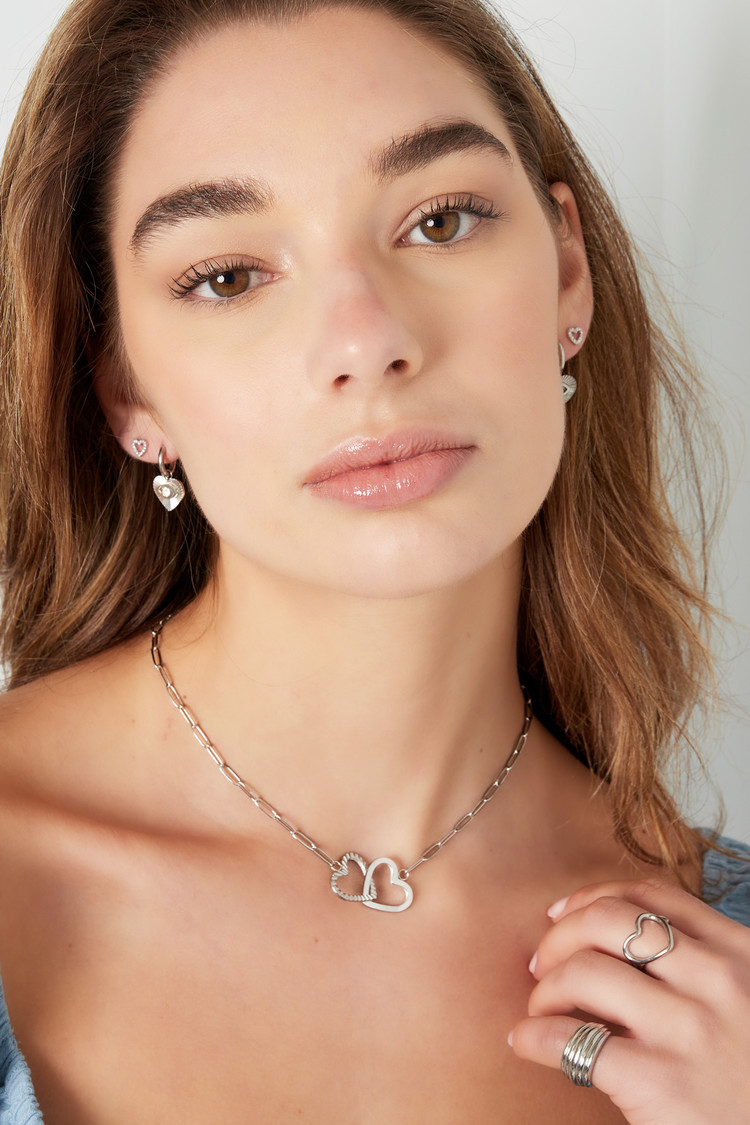 Gold Open Heart Ring