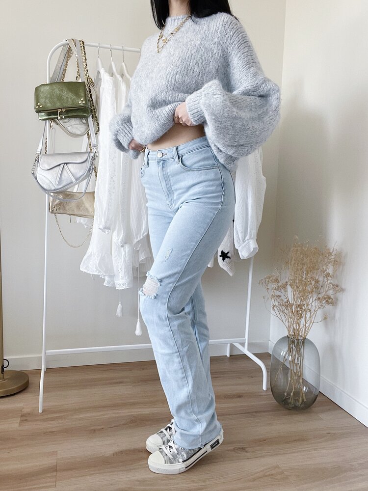 Indy Straight Leg Jeans / Blue (TALL)