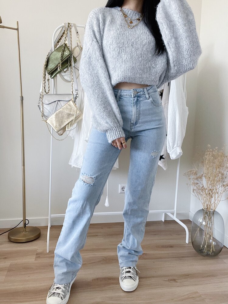 Nola Straight Leg Jeans / Blue (TALL)