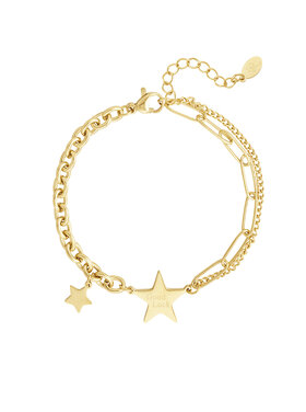 Gold Lucky Star Bracelet
