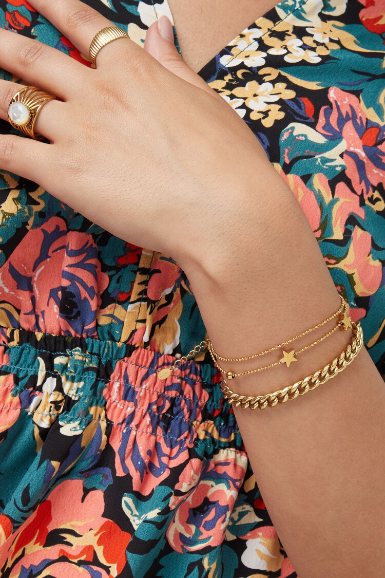 Gold Starry Dots Bracelet