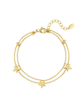 Gold Starry Dots Bracelet