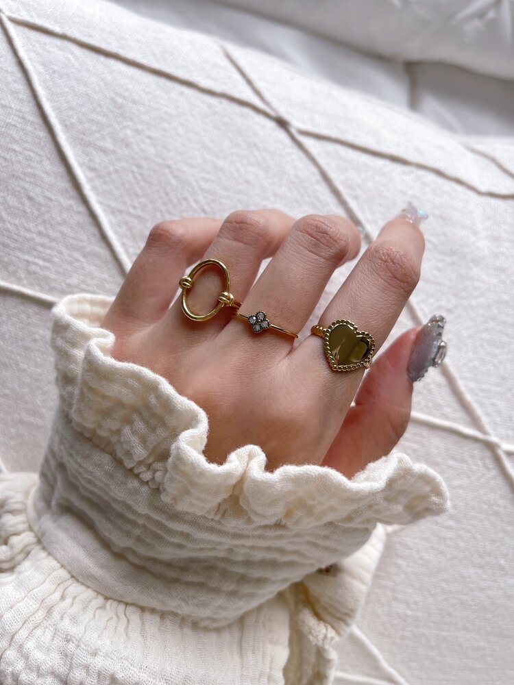 Gold Wild Heart Ring