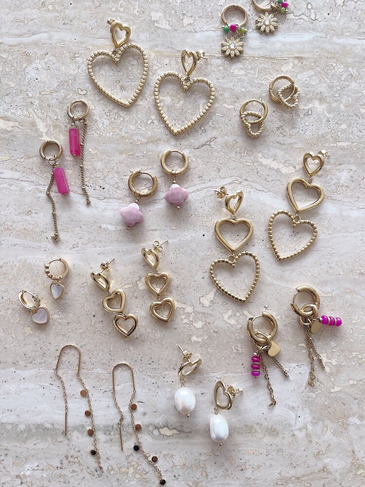 Gold All Of My Heart Earrings