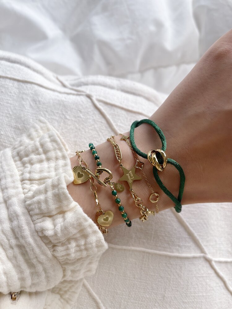 Gold Lucky Star Bracelet