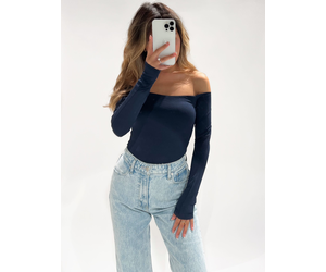 Woolen off shoulder tops deals