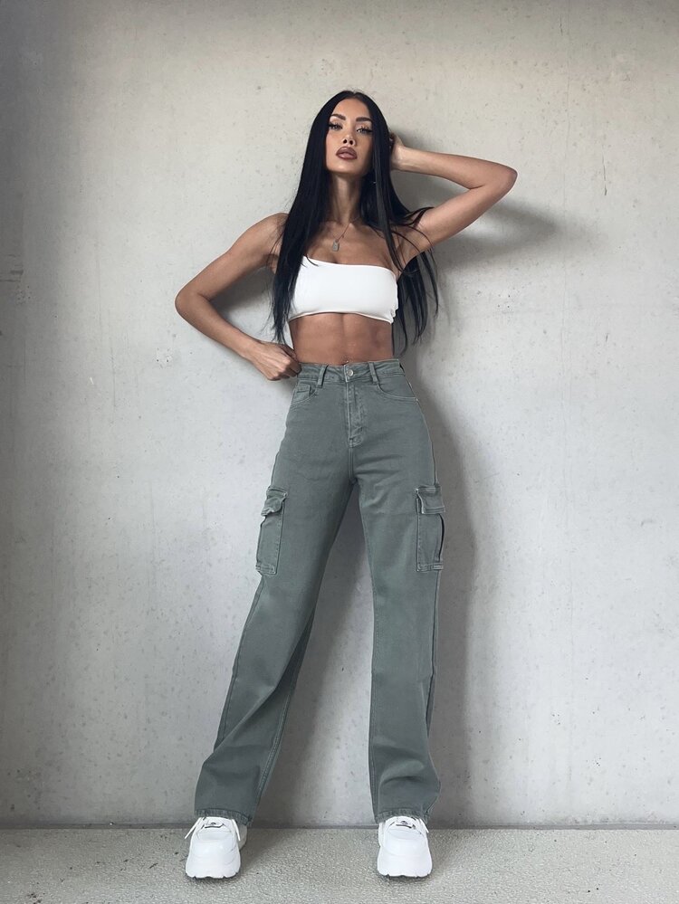 Belin Cargo Pants / Army Green