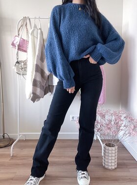 Alex Straight Leg Jeans / Black (TALL)