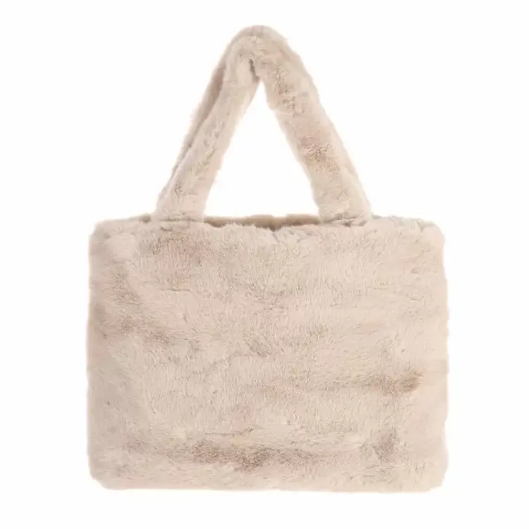 Jolie Furry Bag / Beige