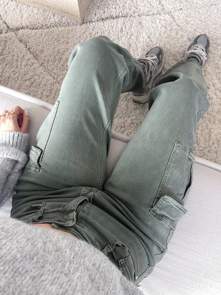 Belin Cargo Pants / Army Green
