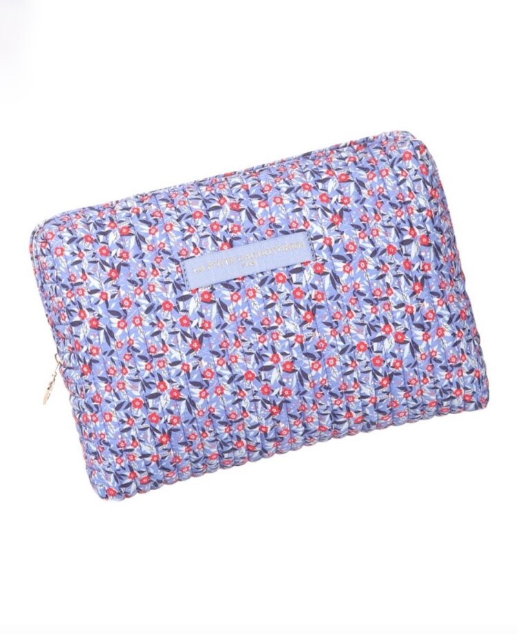 Marly Flower Toiletry Bag / Lilac (Large)