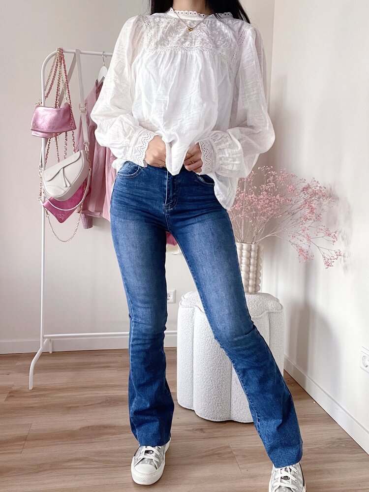 Zaar Basic Flared Jeans / Dark Blue