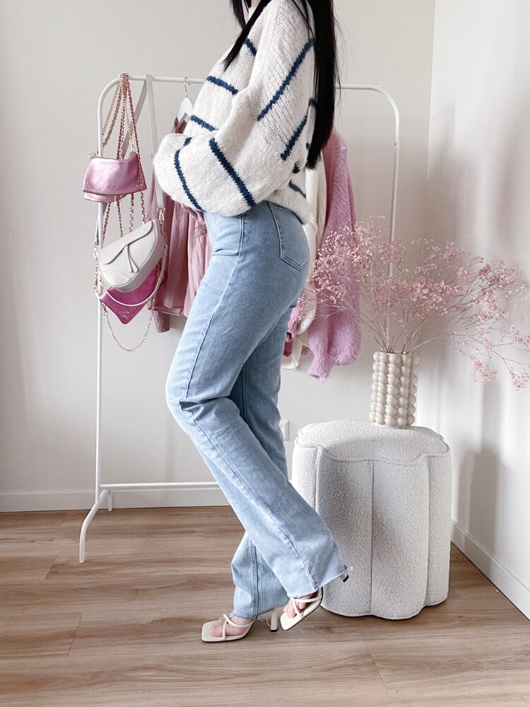 Zita Straight Leg Jeans / Blue (TALL)