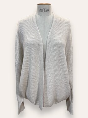 Matilda Basic Knit Cardigan / Beige