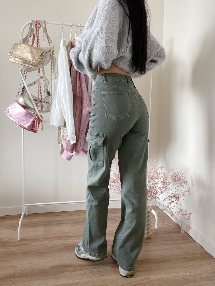 Belin Cargo Pants / Army Green