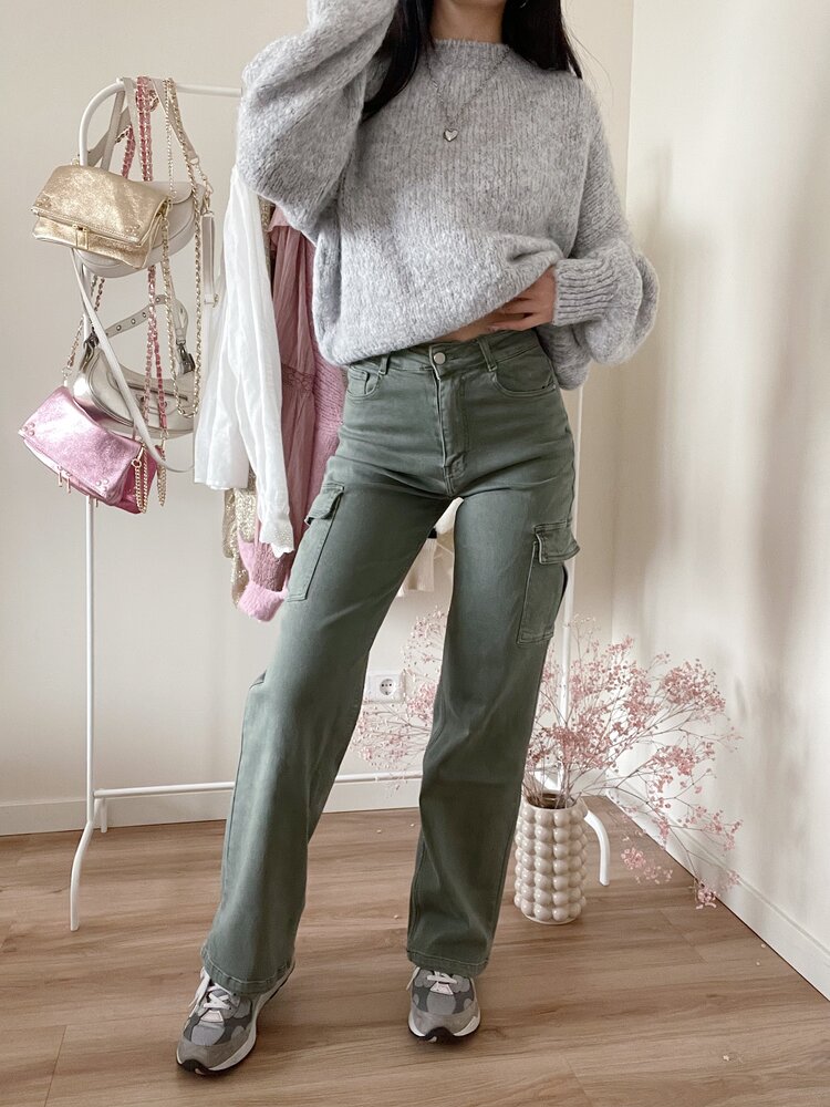 Belin Cargo Pants / Army Green