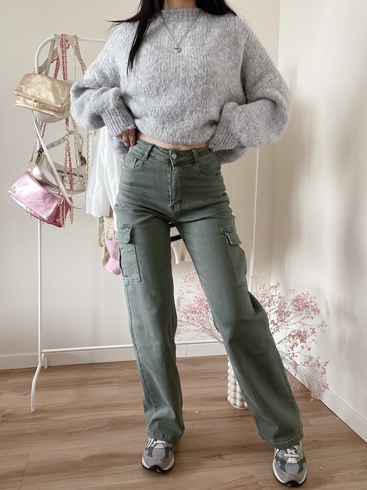 Belin Cargo Pants / Army Green