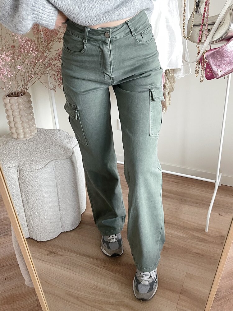 Belin Cargo Pants / Army Green