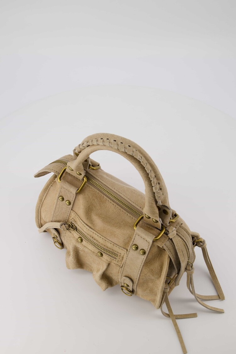 Nora City Studs Bag / Beige Sand