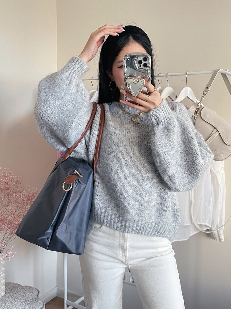 Plia Shoulder Bag / Grey