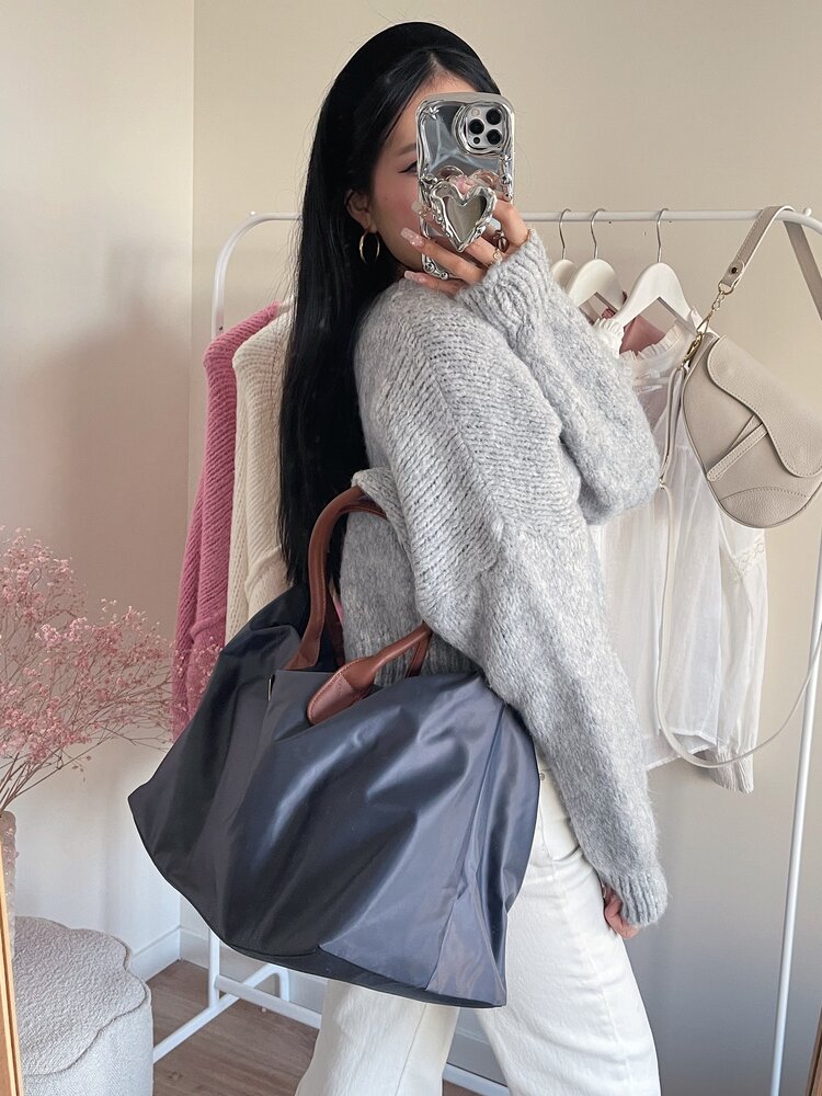 Plia Shoulder Bag / Grey