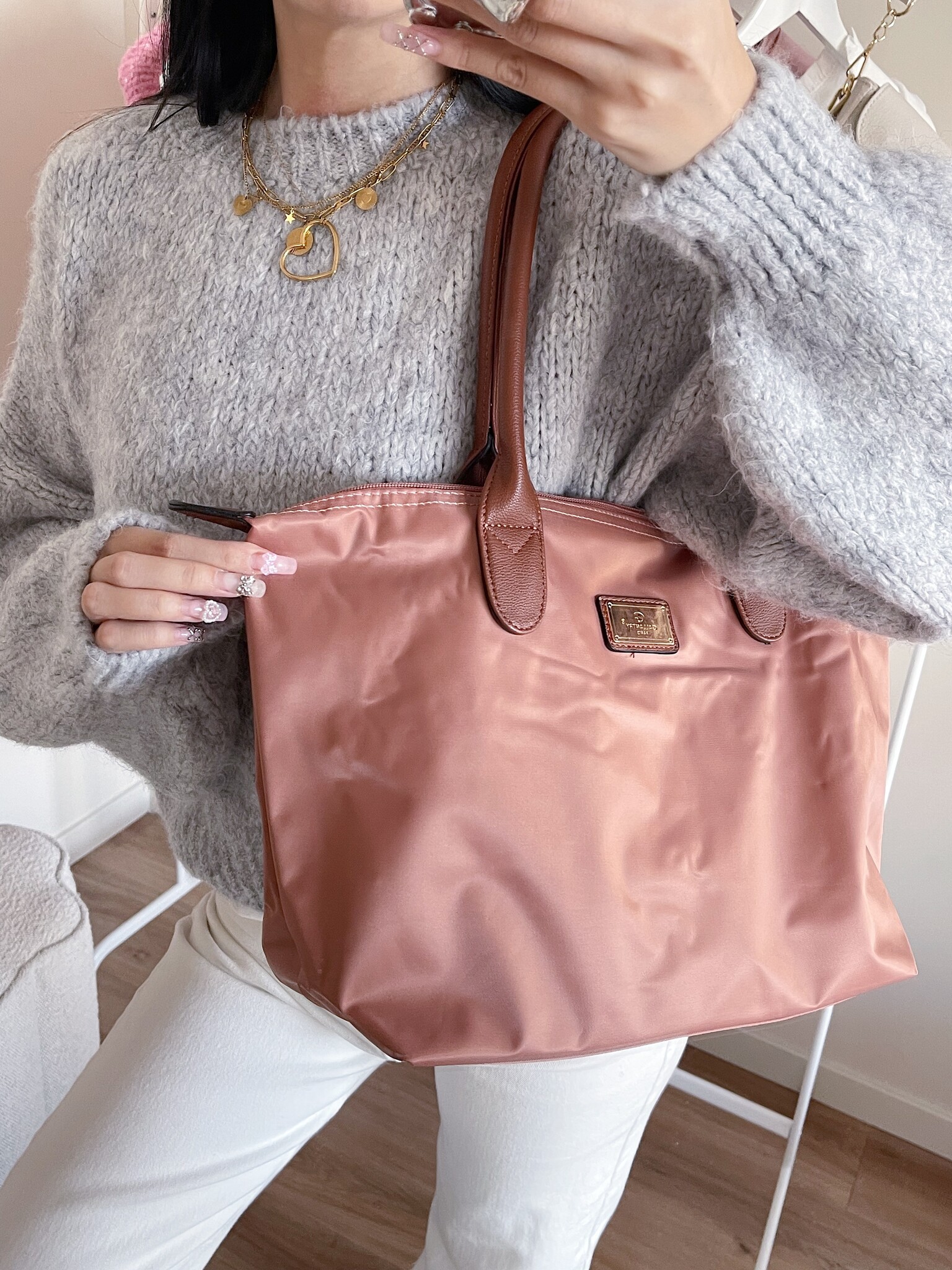 ginni shoulder bag pink