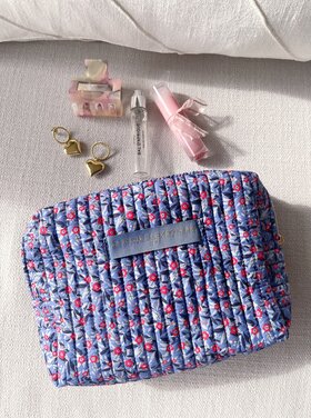 Marly Flower Toiletry Bag / Lilac (Large)