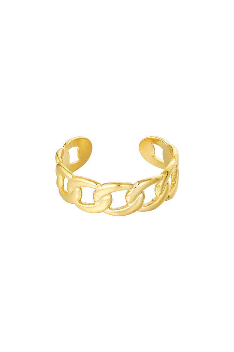 Gold Basic Chain Ring