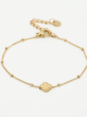 Gold Clover Dots Bracelet