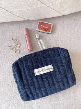 Yumeka Basic Toiletry Bag / Navy