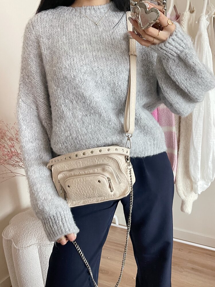 Elies Crossbody Bag / Beige