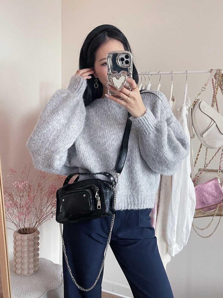 Elies Crossbody Bag / Black