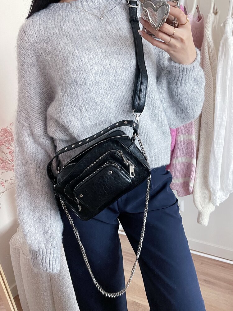 Elies Crossbody Bag / Black