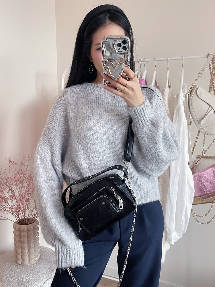 Elies Crossbody Bag / Black