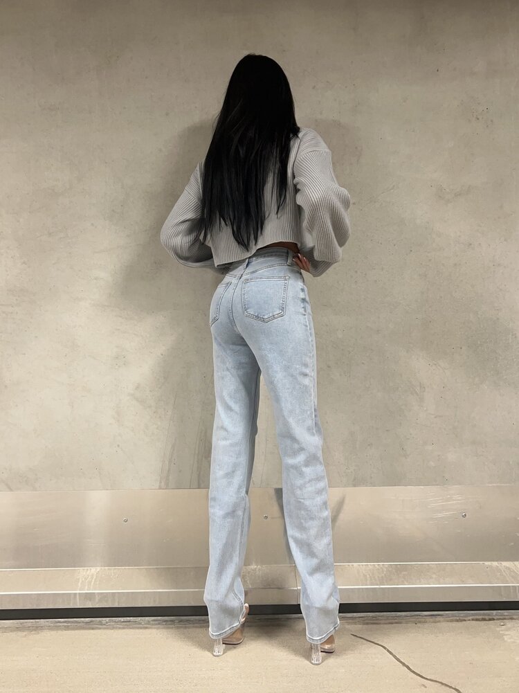 Yulia Straight Leg Jeans / Blue (TALL)