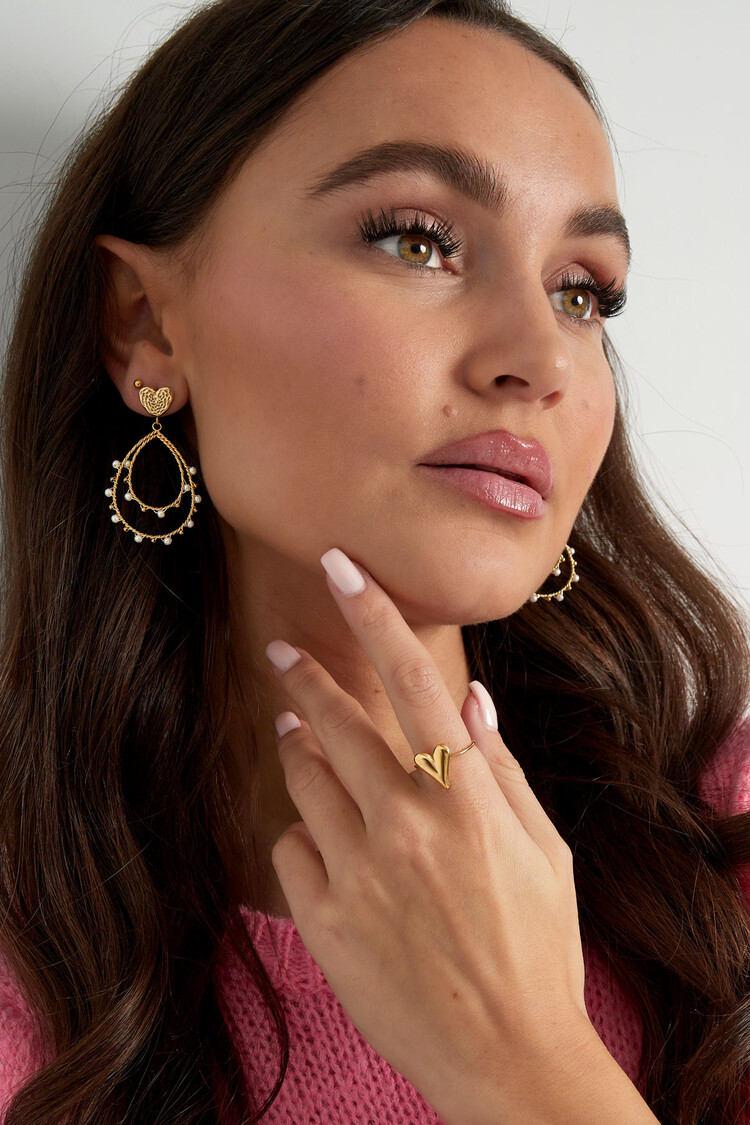 Silver Pure Heart Ring