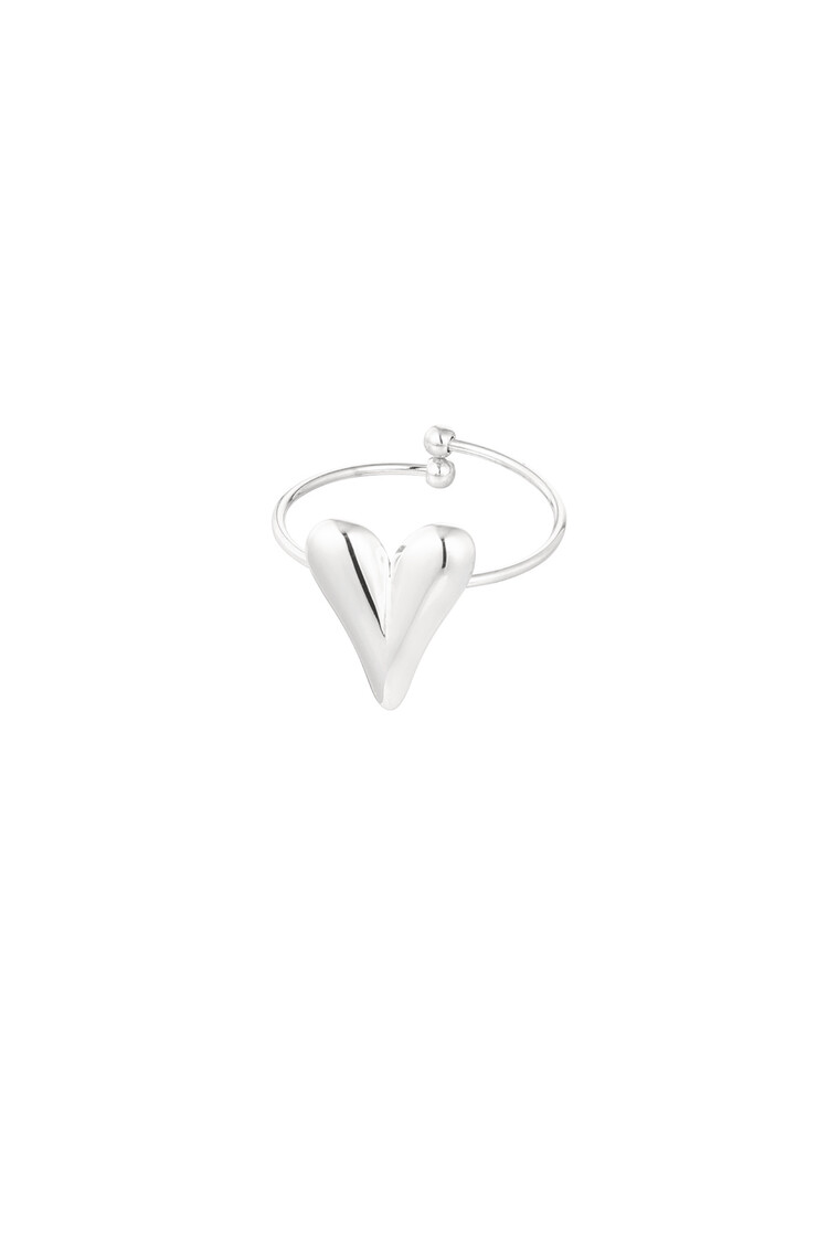Silver Pure Heart Ring