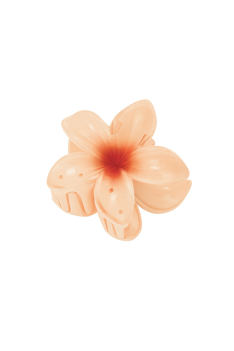 Kona Hawaii Flower Hair Claw / Peach