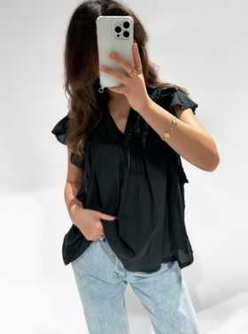 Novea Sweetheart Top / Black