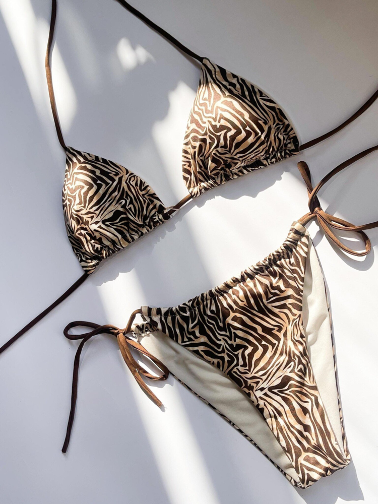 Bibi Zebra Bikini Set