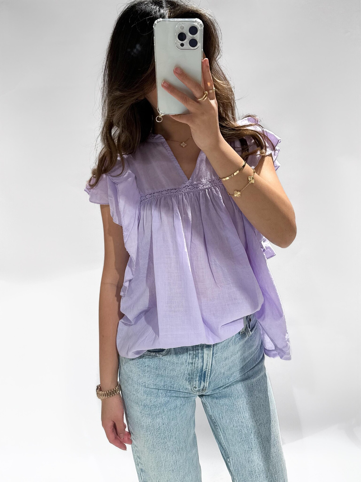 Novea Sweetheart Top / Lilac