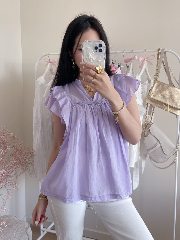 Novea Sweetheart Top / Lilac