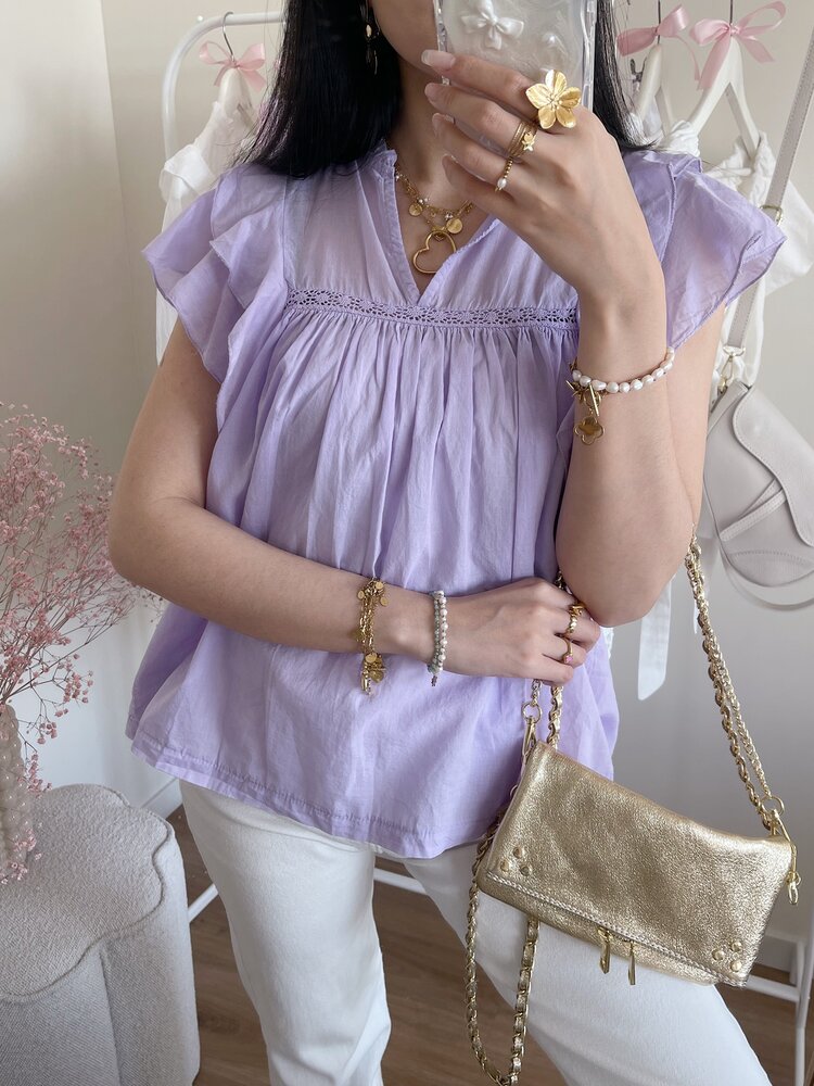 Novea Sweetheart Top / Lilac