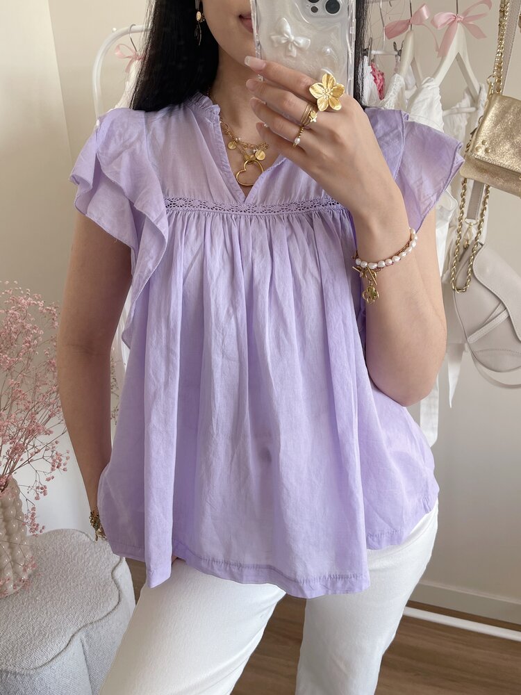 Novea Sweetheart Top / Lilac