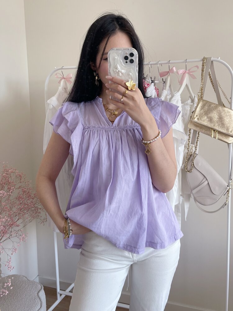 Novea Sweetheart Top / Lilac
