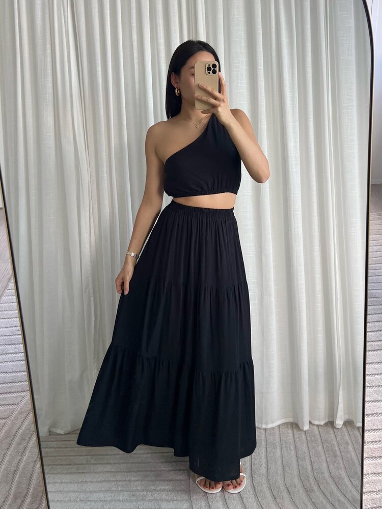 Mali Maxi Skirt / Black