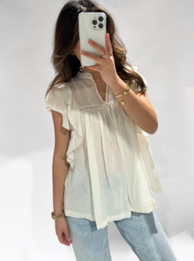 Novea Sweetheart Top / Cream