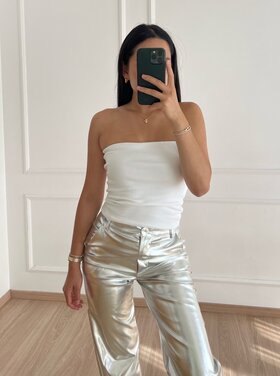 Amare Basic Tube Top / White